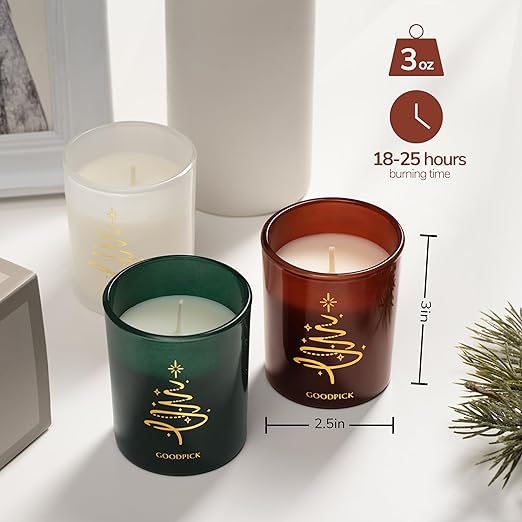 Goodpick Celestial Tree Scented Candle a set of 3