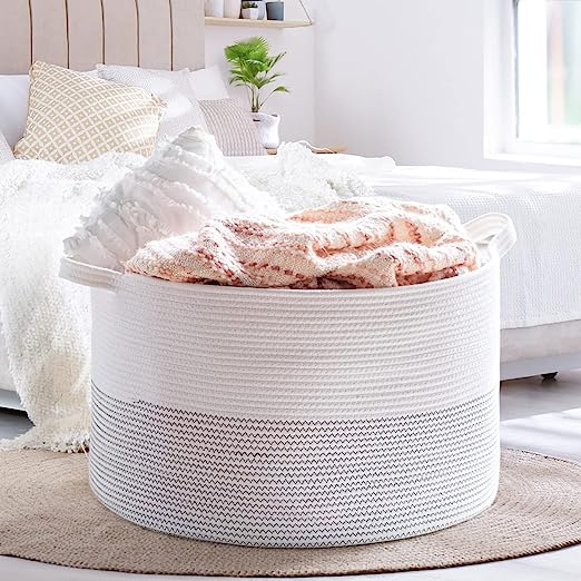Goodpick White Extra Large Laundry Basket