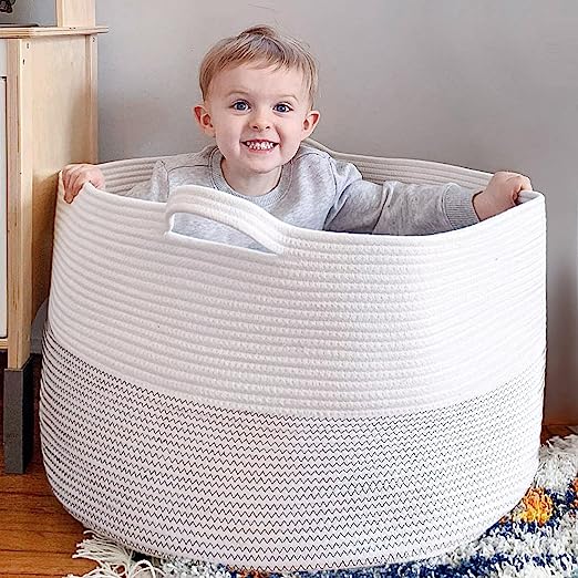 Goodpick White Extra Large Laundry Basket
