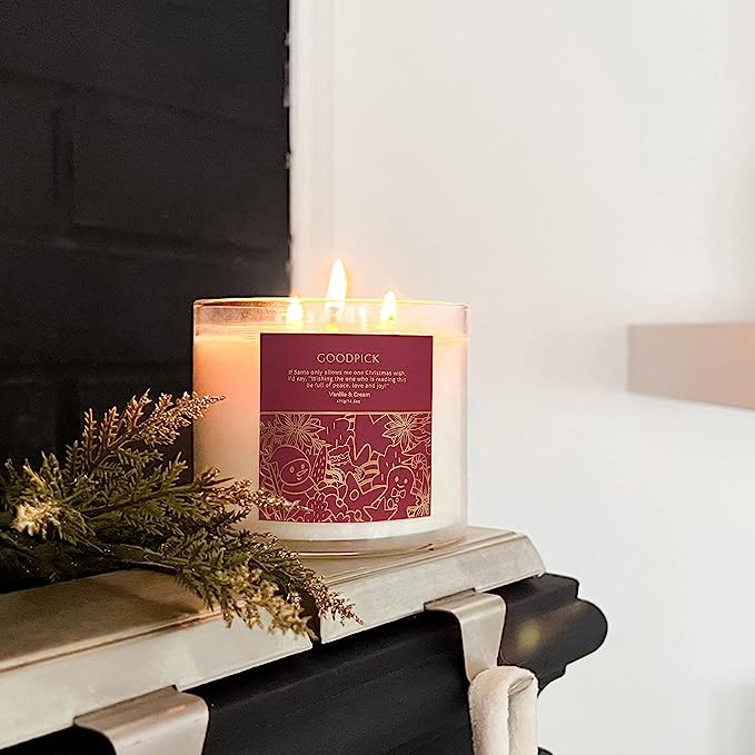 Goodpick Vanilla Cream Scented Candles