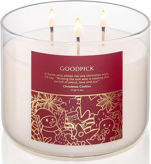 Goodpick Christmas Cookie Scented Candle
