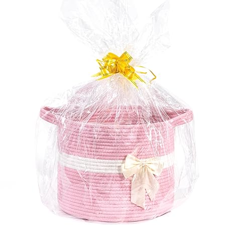 Goodpick Pink Bow Tie Baby Gift Basket