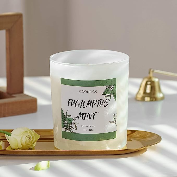 Goodpick Eucalyptus Mint Scented Candle