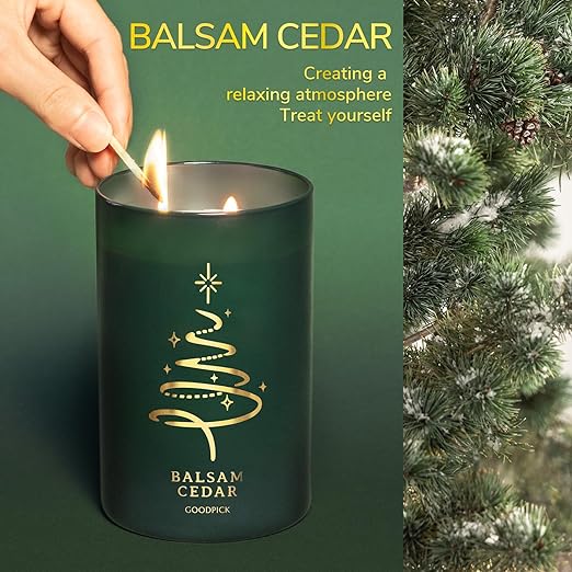 Goodpick Balsam & Cedar Celestial Tree Scented Candle